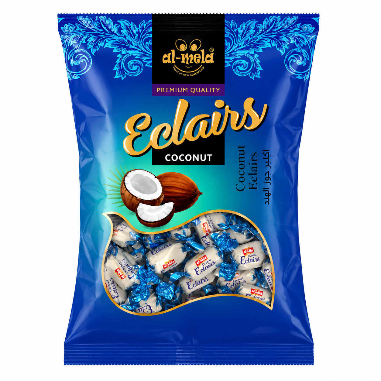 Mega Eclairs Toasted Coconut Jar